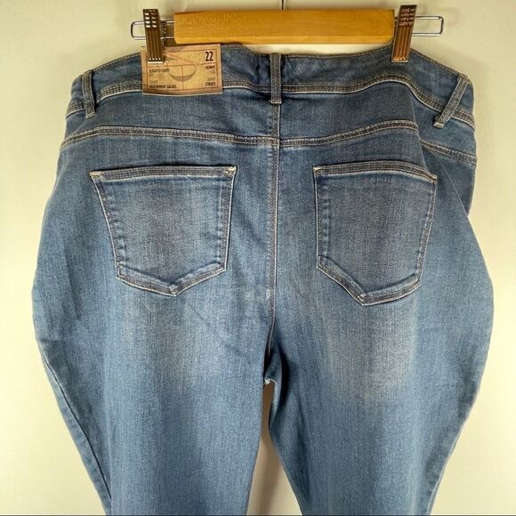 NWT DC Jeans Skinny Slightly Curvy Skinny Leg Plus Size 22 Penningtons - Picture 4 of 11